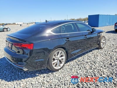 Trzecie zdjęcie samochodu z tyłu: 2022 AUDI A5 PREMIUM 40 VIN:WAUABCF50NA027393 - miniatura