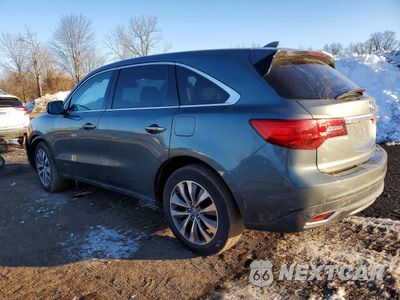 Drugie zdjęcie samochodu z przodu: 2014 ACURA MDX TECHNOLOGY VIN:5FRYD4H4XEB006854 - miniatura
