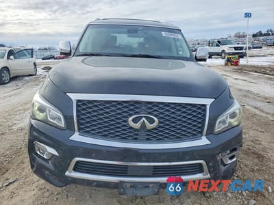 Piąte zdjęcie samochodu w środku: 2017 INFINITI QX80 SIGNATURE EDITION VIN:JN8AZ2NEXH9158075 - miniatura