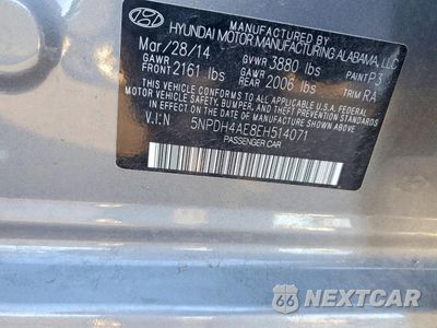 Zdjęcie 12 z 12 samochodu: 2014 HYUNDAI ELANTRA SE VIN:5NPDH4AE8EH514071 - miniatura