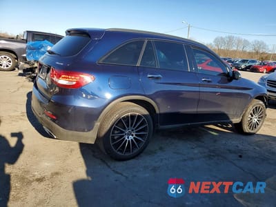 Trzecie zdjęcie samochodu z tyłu: 2018 MERCEDES-BENZ GLC 300 4MATIC VIN:WDC0G4KB0JV113317 - miniatura