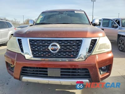 Piąte zdjęcie samochodu w środku: 2017 NISSAN ARMADA PLATINUM VIN:JN8AY2NF1H9303029 - miniatura