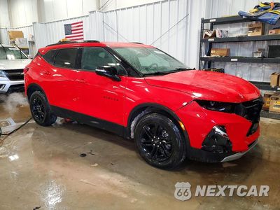 Czwarte zdjęcie samochodu z boku: 2021 CHEVROLET BLAZER 2LT VIN:3GNKBCRS5MS545304 - miniatura