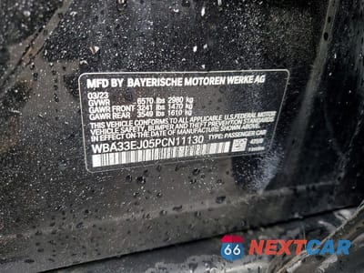 Zdjęcie 12 z 12 samochodu: 2023 BMW 760 XI VIN:WBA33EJ05PCN11130 - miniatura