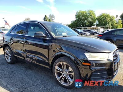 Czwarte zdjęcie samochodu z boku: 2016 AUDI Q3 PREMIUM PLUS VIN:WA1EFCFSXGR007651 - miniatura