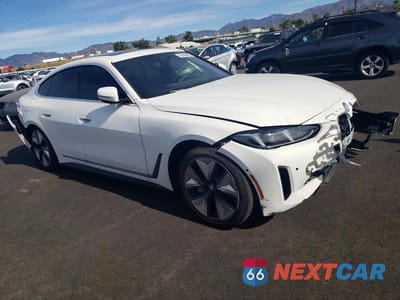 Czwarte zdjęcie samochodu z boku: 2025 BMW I4 EDRIVE 40 VIN:WBY23HD02SFU11715 - miniatura