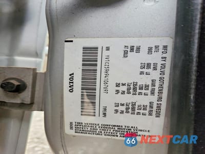 Zdjęcie 12 z 12 samochodu: 2004 VOLVO XC90 VIN:YV1CZ59H941067697 - miniatura