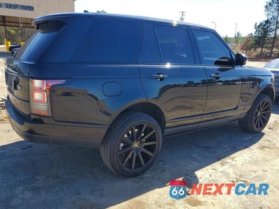 Trzecie zdjęcie samochodu z tyłu: 2016 LAND ROVER RANGE ROVER HSE VIN:SALGS2VF7GA262998 - miniatura
