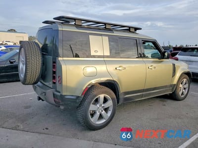 Trzecie zdjęcie samochodu z tyłu: 2021 LAND ROVER DEFENDER 110 X-DYNAMIC HSE VIN:SALE37RU6M2037603 - miniatura