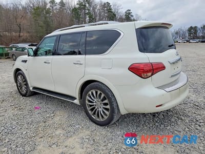 Drugie zdjęcie samochodu z przodu: 2015 INFINITI QX80 BASE VIN:JN8AZ2NF4F9573043 - miniatura