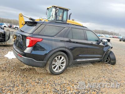 Trzecie zdjęcie samochodu z tyłu: 2020 FORD EXPLORER XLT VIN:1FMSK7DH4LGA44778 - miniatura