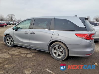 Drugie zdjęcie samochodu z przodu: 2019 HONDA ODYSSEY EXL VIN:5FNRL6H78KB105893 - miniatura