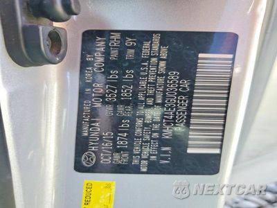 Zdjęcie 12 z 12 samochodu: 2016 HYUNDAI ACCENT SE VIN:KMHCT4AE3GU036589 - miniatura
