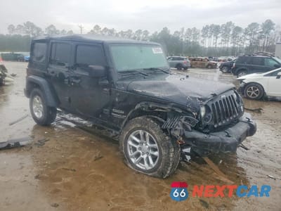Czwarte zdjęcie samochodu z boku: 2016 JEEP WRANGLER UNLIMITED SPORT VIN:1C4BJWDG0GL120468 - miniatura