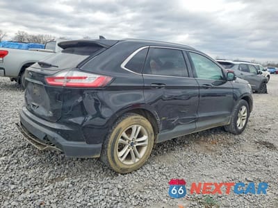 Trzecie zdjęcie samochodu z tyłu: 2020 FORD EDGE SEL VIN:2FMPK3J93LBA57122 - miniatura