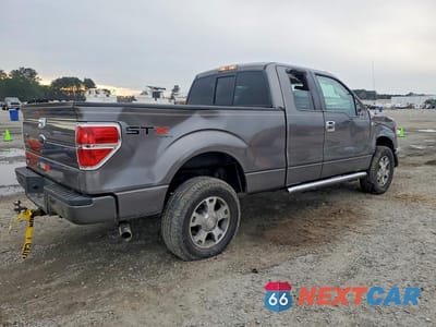 Trzecie zdjęcie samochodu z tyłu: 2010 FORD F150 SUPER CAB VIN:1FTEX1E85AFA71344 - miniatura