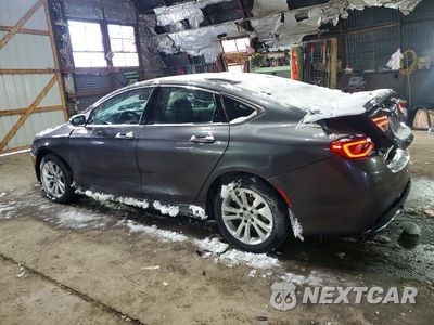Drugie zdjęcie samochodu z przodu: 2015 CHRYSLER 200 LIMITED VIN:1C3CCCAB3FN649099 - miniatura