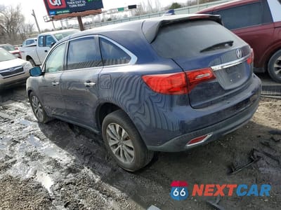 Drugie zdjęcie samochodu z przodu: 2014 ACURA MDX TECHNOLOGY VIN:5FRYD4H43EB025827 - miniatura