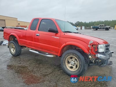 Czwarte zdjęcie samochodu z boku: 1999 TOYOTA TACOMA PRERUNNER V6 VIN:4TASN92N6XZ444511 - miniatura