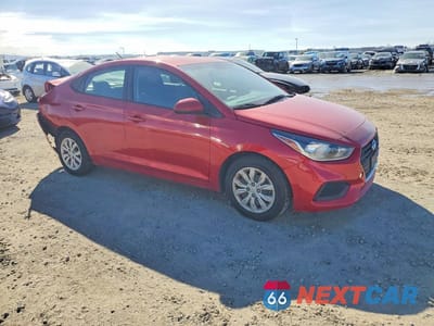 Czwarte zdjęcie samochodu z boku: 2021 HYUNDAI ACCENT SE VIN:3KPC24A67ME140397 - miniatura