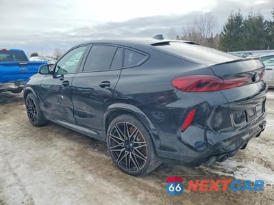 Drugie zdjęcie samochodu z przodu: 2020 BMW X6 M VIN:5YMCY0C0XL9D21538 - miniatura