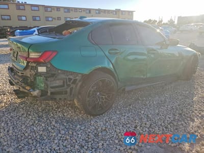 Trzecie zdjęcie samochodu z tyłu: 2024 BMW M3 COMPETITION VIN:WBS43AY03RFS16186 - miniatura