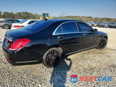 Trzecie zdjęcie samochodu z tyłu: 2015 MERCEDES-BENZ S 550 4MATIC VIN:WDDUG8FB8FA161547 - miniatura