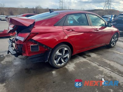 Trzecie zdjęcie samochodu z tyłu: 2023 HYUNDAI ELANTRA SEL VIN:KMHLS4AG0PU521521 - miniatura