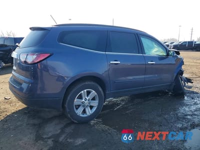 Trzecie zdjęcie samochodu z tyłu: 2014 CHEVROLET TRAVERSE LT VIN:1GNKRGKD7EJ226715 - miniatura