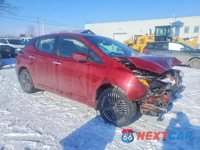 Czwarte zdjęcie samochodu z boku: 2023 NISS LEAF SV PLUS VIN:1N4CZ1CV9PC550781 - miniatura