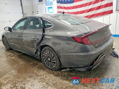 Drugie zdjęcie samochodu z przodu: 2022 HYUNDAI SONATA HYBRID VIN:KMHL34JJ8NA038110 - miniatura
