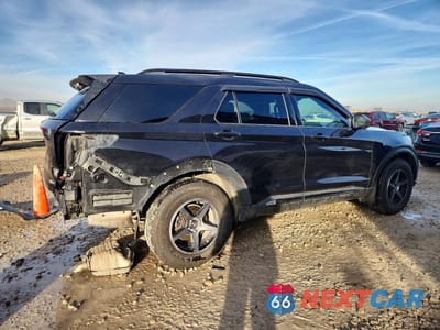 Trzecie zdjęcie samochodu z tyłu: 2020 FORD EXPLORER XLT VIN:1FMSK8DH4LGC19780 - miniatura