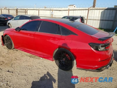 Drugie zdjęcie samochodu z przodu: 2021 HONDA ACCORD SPORT VIN:1HGCV1F32MA077900 - miniatura