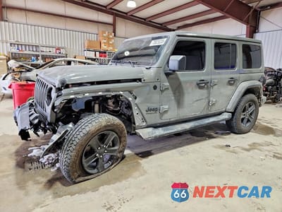 2021 JEEP WRANGLER UNLIMITED SAHARA 1C4HJXEN0MW671460 - główne zdjęcie licytacji z USA - miniatura