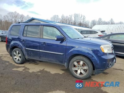 Czwarte zdjęcie samochodu z boku: 2013 HONDA PILOT TOURING VIN:5FNYF4H96DB040330 - miniatura