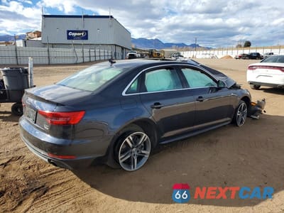Trzecie zdjęcie samochodu z tyłu: 2017 AUDI A4 PREMIUM PLUS VIN:WAUENAF46HN066622 - miniatura