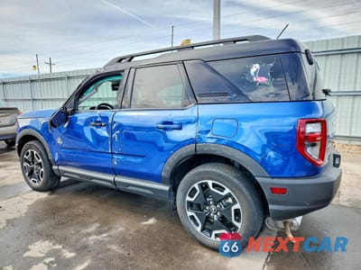 Drugie zdjęcie samochodu z przodu: 2023 FORD BRONCO SPORT OUTER BANKS VIN:3FMCR9C65PRD83057 - miniatura