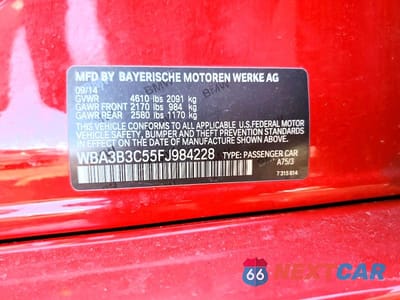 Zdjęcie 12 z 12 samochodu: 2015 BMW 328 XI VIN:WBA3B3C55FJ984228 - miniatura