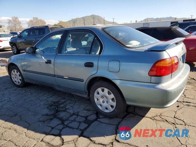 Drugie zdjęcie samochodu z przodu: 2000 HONDA CIVIC LX VIN:2HGEJ6576YH585414 - miniatura