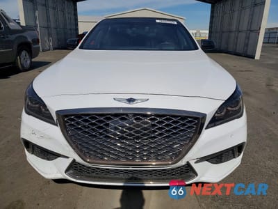 Piąte zdjęcie samochodu w środku: 2018 GENESIS G80 3.3T SPORT VIN:KMHGN4JB1JU222835 - miniatura