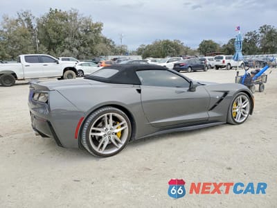 Trzecie zdjęcie samochodu z tyłu: 2015 CHEVROLET CORVETTE STINGRAY Z51 2LT VIN:1G1YJ3D75F5118624 - miniatura