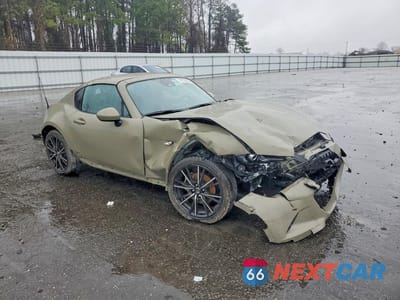 Czwarte zdjęcie samochodu z boku: 2024 MAZDA MX-5 MIATA GRAND TOURING VIN:JM1NDAM77R0607839 - miniatura