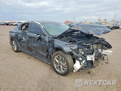 Czwarte zdjęcie samochodu z boku: 2021 HYUNDAI SONATA SEL VIN:KMHL64JA9MA166734 - miniatura
