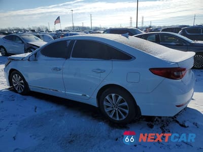 Drugie zdjęcie samochodu z przodu: 2017 HYUNDAI SONATA SPORT VIN:5NPE34AF1HH499185 - miniatura