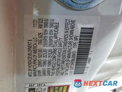 Zdjęcie 13 z 13 samochodu: 2022 ACURA RDX ADVANCE VIN:5J8TC2H70NL000413 - miniatura