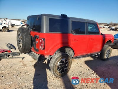 Trzecie zdjęcie samochodu z tyłu: 2023 FORD BRONCO BASE VIN:1FMEE5DP9PLB62032 - miniatura