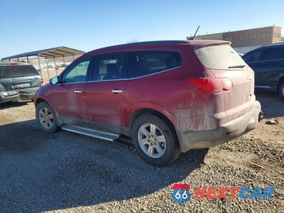 Drugie zdjęcie samochodu z przodu: 2012 CHEVROLET TRAVERSE LT VIN:1GNKRGED5CJ307043 - miniatura