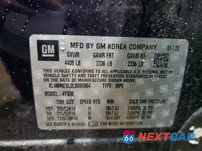 Zdjęcie 13 z 13 samochodu: 2020 BUICK ENCORE GX SELECT VIN:KL4MMESL0LB095964 - miniatura