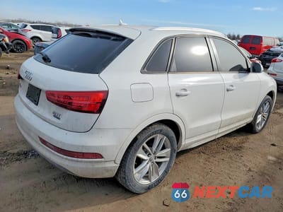 Trzecie zdjęcie samochodu z tyłu: 2017 AUDI Q3 PREMIUM VIN:WA1ECCFS3HR008943 - miniatura