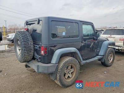 Trzecie zdjęcie samochodu z tyłu: 2012 JEEP WRANGLER SPORT VIN:1C4AJWAG6CL226918 - miniatura